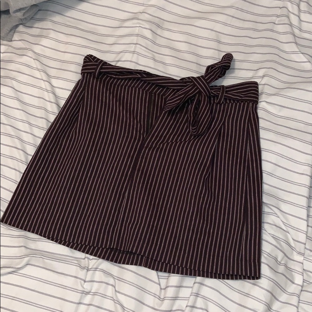 Urban Outfitters Striped Mini Skirt